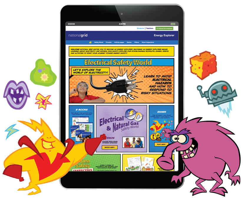 National Grid Energy Explorer website