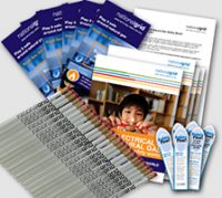 Kit Electrical & Natural Gas Safety World Grades 3-6 includes pencils bookmarks cards teaching guide booklets