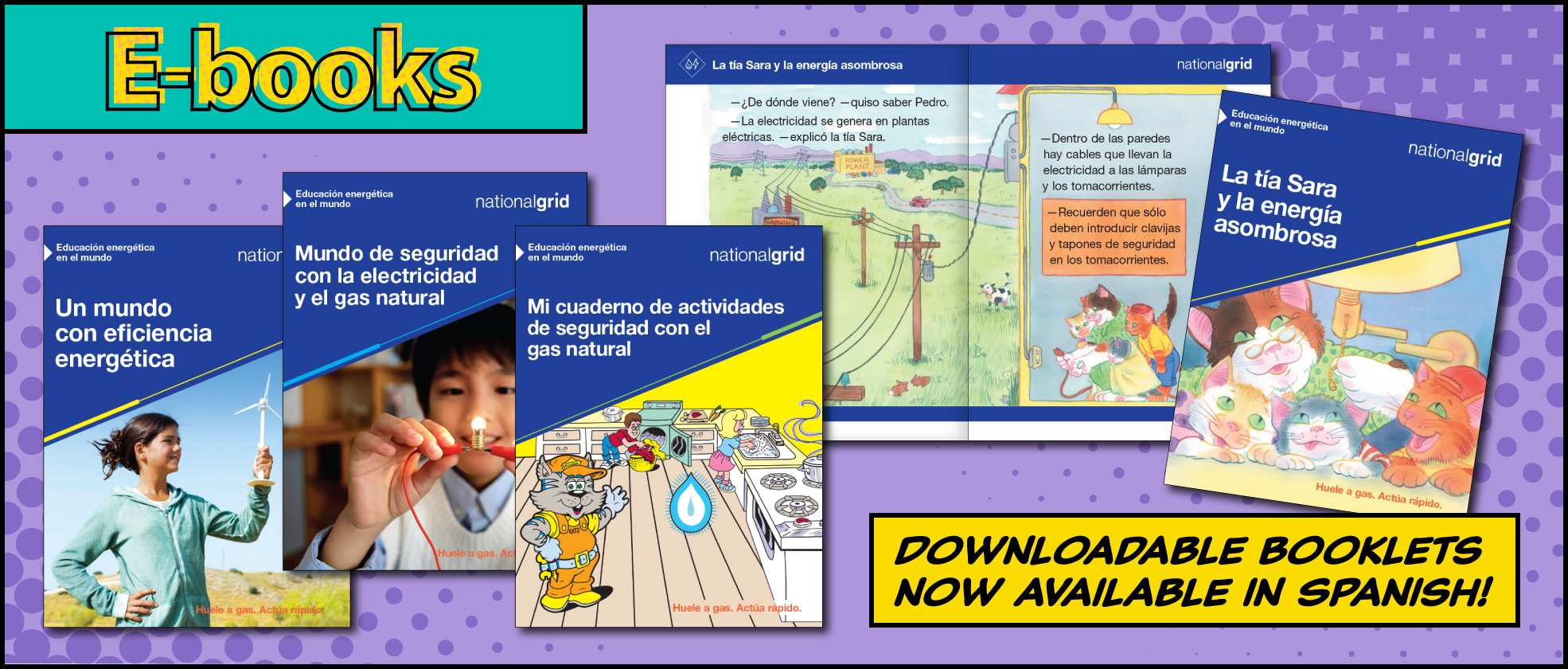 E-books: Downloadable booklets now available in Spanish!